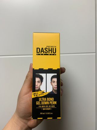 다슈코리아 다슈 포 맨 프리미엄 울트라 본드 젤 다운펌 — 4점을 준 리뷰어가 2021년 4월 올린 사용 사진