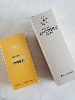 주식회사 씨크릿비에프랩 마시는 아미노산 아미토리 열대과일맛 14포 [1포, 5g / 보틀증정] — 5점을 준 리뷰어가 2023년 1월 올린 사용 사진