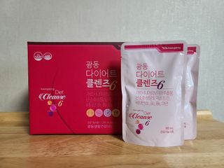 광동생활건강 광동 다이어트 클렌즈6  14입 1박스 (2주구성) — 5점을 준 리뷰어가 2023년 6월 올린 사용 사진