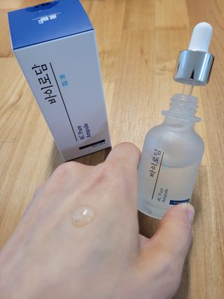 바이로담 퓨어앰플 — 5점을 준 리뷰어가 2021년 4월 올린 사용 사진