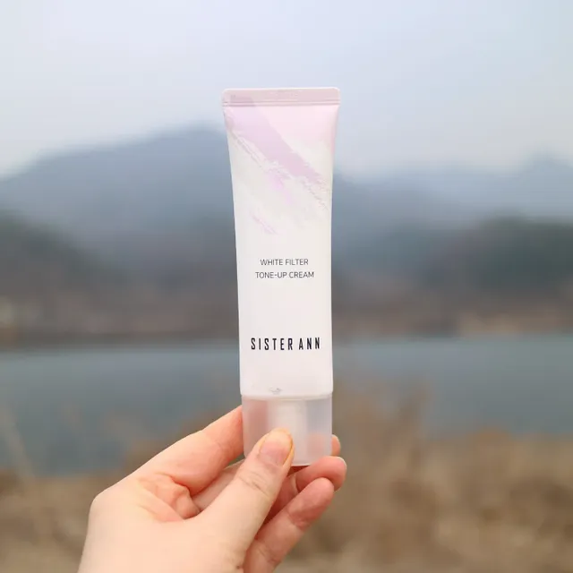 씨스터앤 화이트 필터 톤업 크림 리뷰 사진