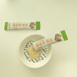 아이비웰니스 빵순이 식탁 위의 필수템! 빵순이 효소 키위맛 100포 + 석류맛 14포 (총 114포) — 5점을 준 리뷰어가 2022년 12월 올린 사용 사진