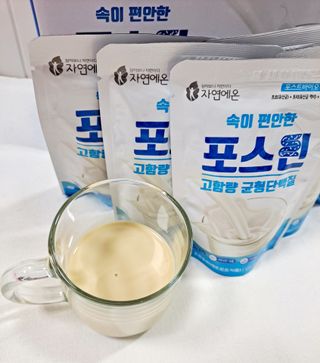 자연에온 마시는 프로틴 고함량 균형단백질 음료 포스틴 125ml 10개입 1BOX — 5점을 준 리뷰어가 2021년 4월 올린 사용 사진