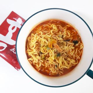 [풀무원] 자연은맛있다 정면, 백면, 홍면  세트 — 4점을 준 리뷰어가 2021년 4월 올린 사용 사진
