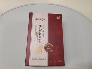 힘내라김홍삼 홍삼활력진 50ml x 5포 — 4점을 준 리뷰어가 2021년 3월 올린 사용 사진