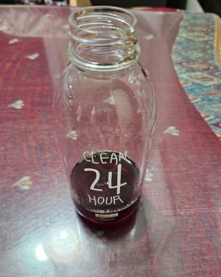 클린24시간 1BOX(5포) + 전용보틀(500ml) — 5점을 준 리뷰어가 2023년 8월 올린 사용 사진
