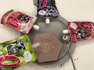 ORIHIRO 오리히로 곤약젤리 제로칼로리 130g 4종 4팩(맛별로 1팩씩) — 5점을 준 리뷰어가 2023년 1월 올린 사용 사진