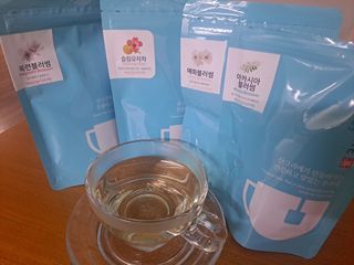 산그리메 아카시아+목련+매화+슬림 유자차 Set — 5점을 준 리뷰어가 2021년 10월 올린 사용 사진