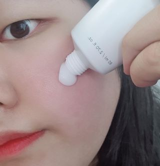 리더스코스메틱 리더스 카밍 바이오틱스 크림 마스크 — 4점을 준 리뷰어가 2021년 5월 올린 사용 사진