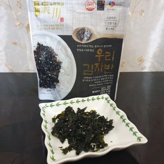 광천우리맛김 우리집밥도둑 맛있는광천김 우리김자반 50g 5봉 — 5점을 준 리뷰어가 2021년 11월 올린 사용 사진