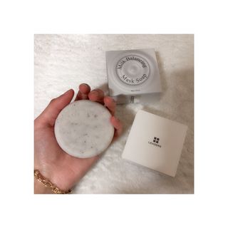 리더스코스메틱 리더스 밀크 밸런싱  마스크  솝 — 4.5점을 준 리뷰어가 2021년 12월 올린 사용 사진