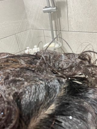 트리플에스 탈모 샴푸 275ml + 실크 트리트먼트 275ml — 5점을 준 리뷰어가 2021년 4월 올린 사용 사진