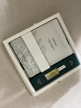 리브얼 | LIVALL 바이오셀룰로오스 마스크 레스트 앤 글로우 33ml  x 3개입 — 4.5점을 준 리뷰어가 2022년 7월 올린 사용 사진