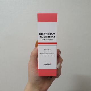 썸헤어 / SUMHAIR 썸헤어 실키 테라피 헤어 에센스 — 3점을 준 리뷰어가 2021년 4월 올린 사용 사진