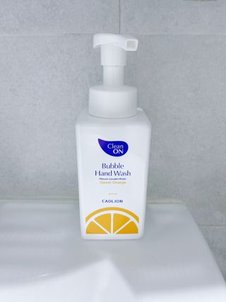 카오리온코스메틱스 클린온 버블 핸드 워시 500ml — 4점을 준 리뷰어가 2021년 8월 올린 사용 사진