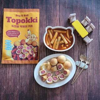Dog&Ball 독앤볼 독앤볼 떡볶이 키트 — 5점을 준 리뷰어가 2021년 12월 올린 사용 사진