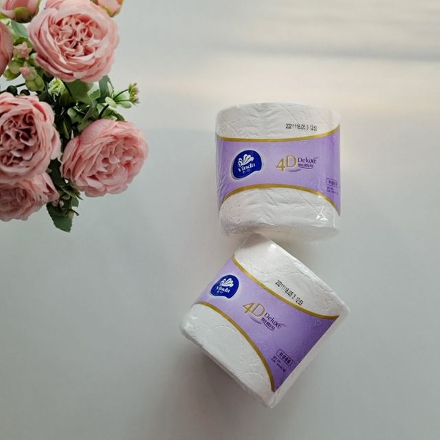 빈다 4Deluxe 4겹 엠보싱 롤 화장지 리뷰 사진