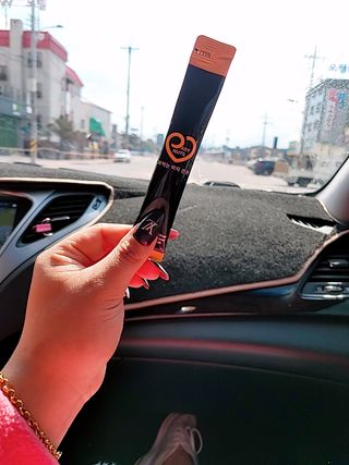 짜먹는 이지견과 짜먹는 이지아몬드, 짜먹는 이지허니피넛, 짜먹는 이지캐슈넛 각 10g X  10포 — 5점을 준 리뷰어가 2021년 3월 올린 사용 사진