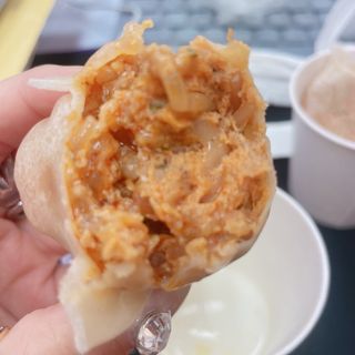 삼양냉동 [삼양] 얇은피불닭왕교자+얇은피까르보불닭왕교자 총4팩 — 5점을 준 리뷰어가 2021년 2월 올린 사용 사진