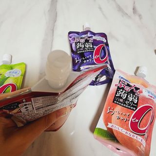 ORIHIRO 오리히로 곤약젤리 제로칼로리 130g 4종 4팩(맛별로 1팩씩) — 5점을 준 리뷰어가 2023년 4월 올린 사용 사진