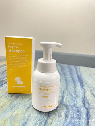 [댕모어 샴푸 2종] 댕샴푸 / 퍼피샴푸  2종 세트 (300ml) — 5점을 준 리뷰어가 2023년 8월 올린 사용 사진