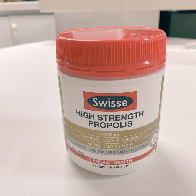 스위스 고함량 프로폴리스 2,000mg 210정 리뷰 사진