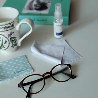클리어씨 겨울 필수템 김서림방지 SET [안티포그 안경닦이 + 안경세정제 + 초극세사 패턴 클리너] — 5점을 준 리뷰어가 2022년 1월 올린 사용 사진