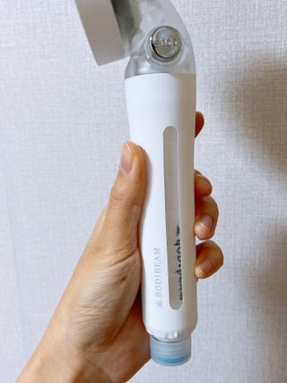 바디빔 더블클린 비타 샤워기 — 5점을 준 리뷰어가 2021년 11월 올린 사용 사진
