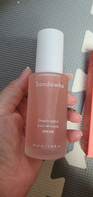산다화 더블 이펙트 안티 링클 세럼 50ml — 4점을 준 리뷰어가 2022년 10월 올린 사용 사진