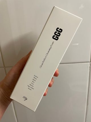 지지지 클린 퍼펙트 클렌징폼 120g — 4점을 준 리뷰어가 2022년 3월 올린 사용 사진