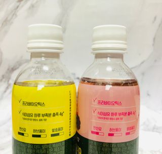 더그레잇티 콤부차 300ml *12개입 (오리지널 6개+베리리치 6개) — 3점을 준 리뷰어가 2022년 7월 올린 사용 사진