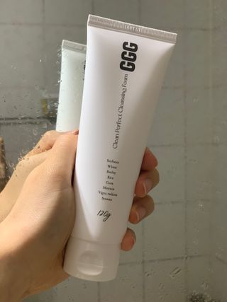 지지지 클린 퍼펙트 클렌징폼 120g — 4점을 준 리뷰어가 2022년 3월 올린 사용 사진