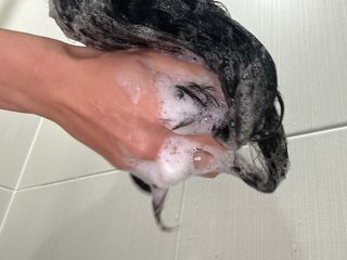 소담스퀘어 상암 네쉬 소이 바이옴 스칼프 밸런싱 샴푸 — 4.5점을 준 리뷰어가 2022년 12월 올린 사용 사진