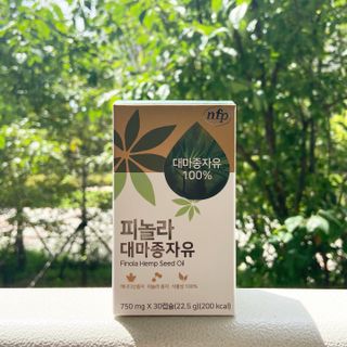 nfp 피놀라 대마종자유 — 5점을 준 리뷰어가 2021년 8월 올린 사용 사진