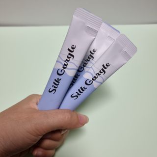 실크가글 실크단백질 함유 구강청결제 11ml 50포 — 5점을 준 리뷰어가 2021년 9월 올린 사용 사진