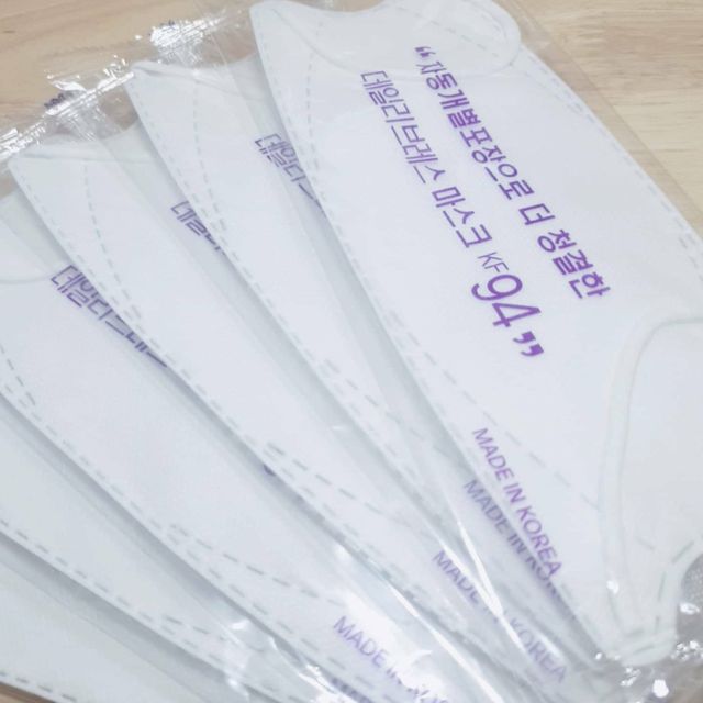 데일리브레스 황사방역마스크 KF94 대형 리뷰 사진