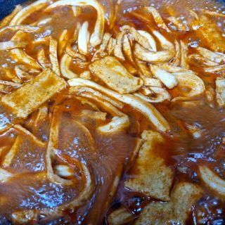 [푸딩팩토리] 즉석누들떡볶이 540g + 대구전통 납작만두 260g — 5점을 준 리뷰어가 2022년 12월 올린 사용 사진