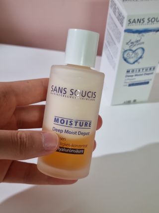 산수시 데포 세럼 수분 물광 비타민 에센스 50ml 기초화장품 — 5점을 준 리뷰어가 2021년 7월 올린 사용 사진