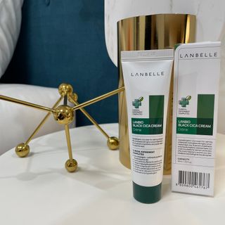 랑벨 랑바이오 블랙 시카 크림 50ml(블랙비 프로폴리스, 시카 4종, 판테놀 10 함유) — 5점을 준 리뷰어가 2022년 4월 올린 사용 사진