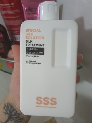 트리플에스 탈모 샴푸 275ml + 실크 트리트먼트 275ml — 5점을 준 리뷰어가 2021년 2월 올린 사용 사진