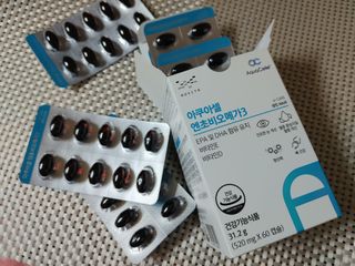메디포스트 모비타 아쿠아셀 엔초비오메가3 60캡슐 — 5점을 준 리뷰어가 2023년 2월 올린 사용 사진