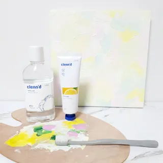 주식회사 클린디 [클린디]🌿민트향으로 상쾌하게, 단짝가글 + 맞춤 칫솔 + 치약 세트🦷 — 5점을 준 리뷰어가 2022년 1월 올린 사용 사진