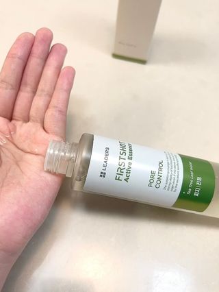 리더스코스메틱 리더스 퍼스트 샷 액티브 에센스 3종 — 4점을 준 리뷰어가 2022년 6월 올린 사용 사진