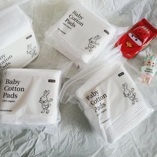 디어엘로디 프리미엄 유기농 베이비 솜티슈 40매 3 + 1 PACK — 5점을 준 리뷰어가 2021년 3월 올린 사용 사진