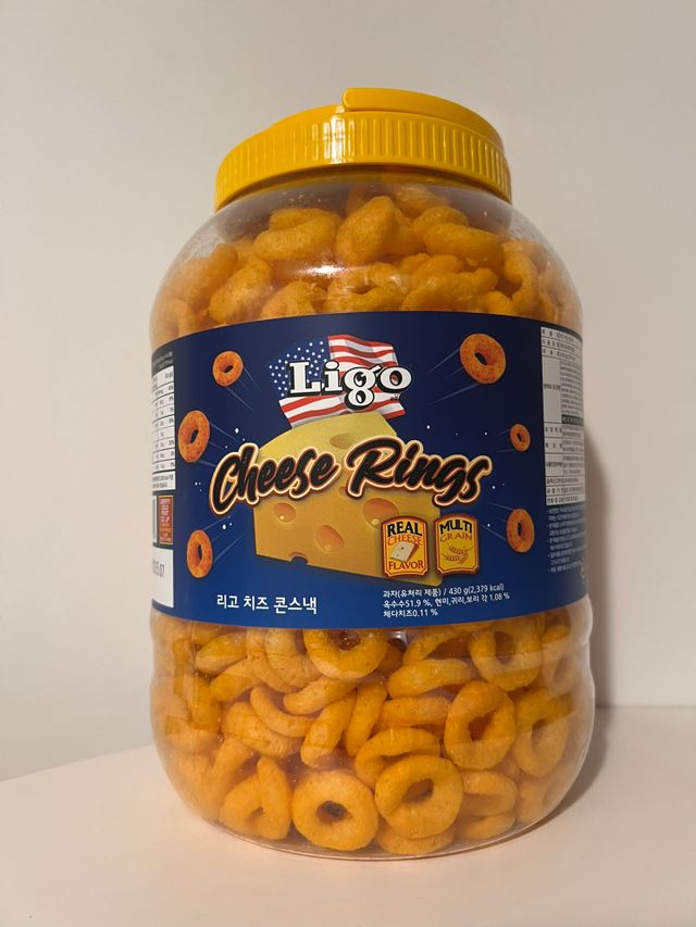 리고 치즈링 430g 리뷰 사진