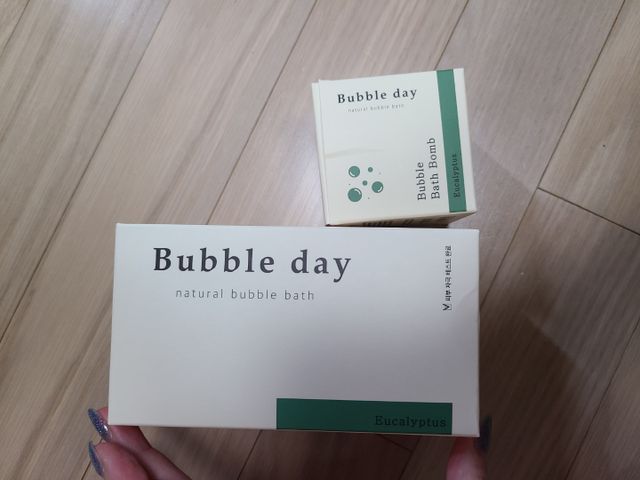 버블데이 아로마/과일 거품 입욕제 리뷰 사진