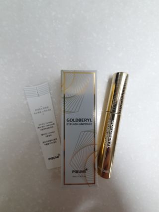 피부미 골드베릴 아이래쉬 앰플 10ml — 5점을 준 리뷰어가 2021년 9월 올린 사용 사진