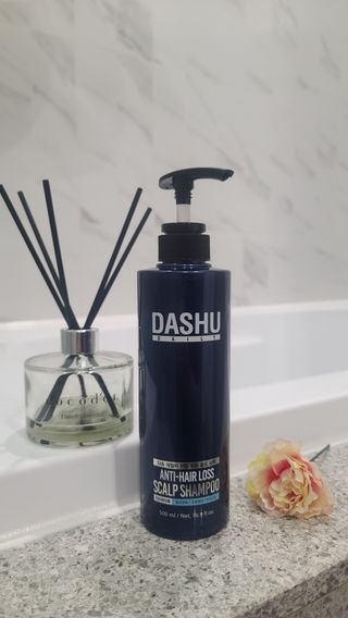 다슈코리아 다슈 데일리 단백질 한방 두피 골드 샴푸 500ml — 5점을 준 리뷰어가 2021년 1월 올린 사용 사진