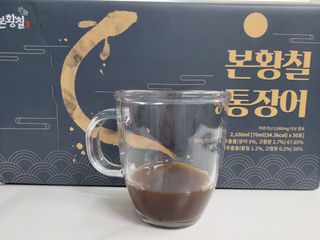 [비린내 완벽제거] 본황칠 통장어 국내산 장어즙 아르기닌 2800mg 장어즙효능 기력보강 — 5점을 준 리뷰어가 2022년 8월 올린 사용 사진