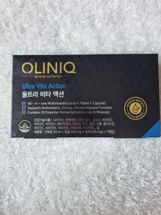 올리닉 울트라비타액션 — 5점을 준 리뷰어가 2021년 10월 올린 사용 사진